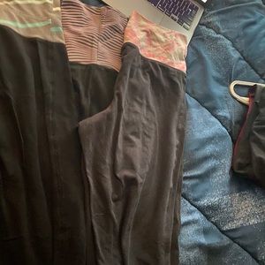 3 piece yoga pants bundle